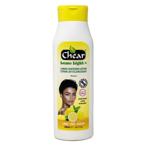 Chear lemon skin lightening body lotion for dark marks and hyperpigmentaion