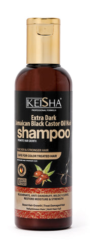 KEISHA Professional Extra Dark Jamaican Black Castor Oil Hair Shampoo 200ml