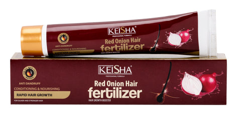 KEISHA Professional Red Onion Hair Fertilizer 70ml + Free 2in1 Applicator Brush & Comb #43