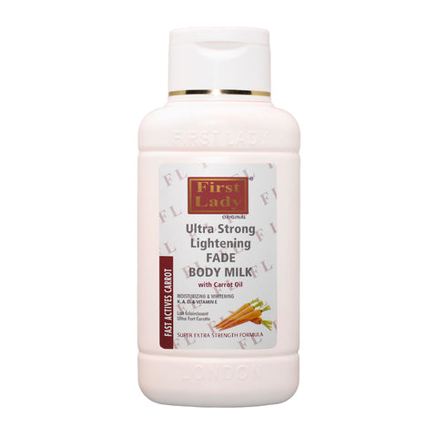 First Lady Fast Actives Ultra Strong Lightening Fade Body Milk With Carrot Oil