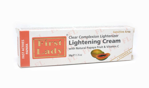 First Lady Fast Active Papaya Lightening Cream (Tube) - Elysee Star