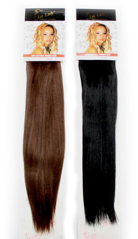 1st Lady Natural Yaki Blended Human Hair Weft 18" - Elysee Star