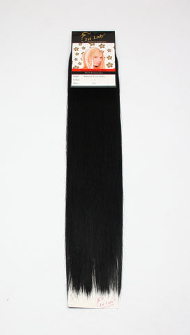 1st Lady Natural Euro Silky Straight Blended Human Hair Weft 22" - Elysee Star