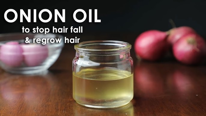 What is red onion oil? what does it do? does it really help with hair growth?