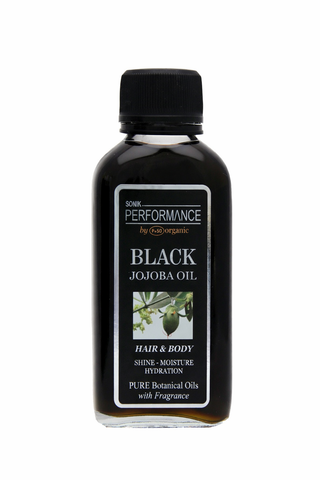 Sonik Performance Black Jojoba Oil 125ml | Lightweight Hair & Skin Oil for Hydration, Shine & Smoothness | Multi-Use Oil UK