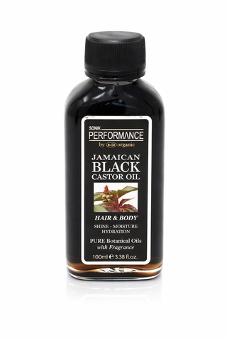 Sonik Performance Jamaican Black Castor Oil 125ml | Thick Hair Growth Oil for Edges, Scalp & Hair | Deep Nourishing Oil UK