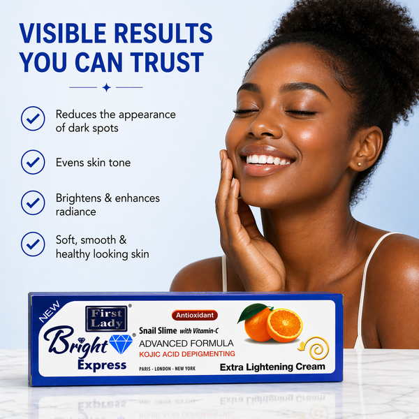 First Lady Bright Express Cream 50g | Vitamin C, Kojic Acid & Snail ...