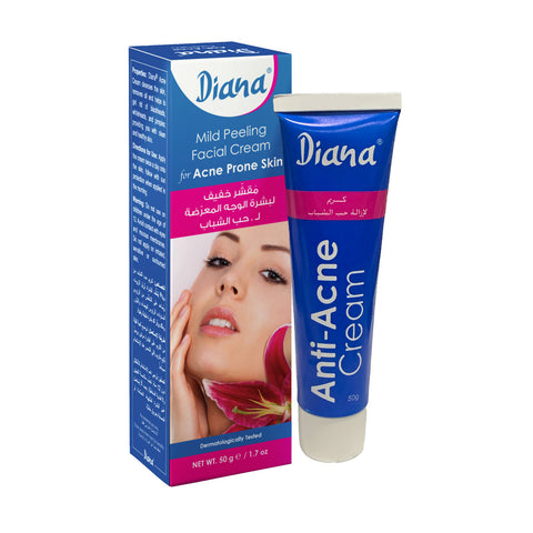 Diana Mild Peeling Facial Cream for Acne Prone Skin (50g)