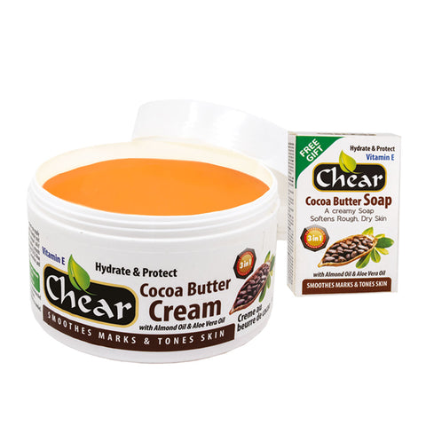 Chear Cocoa Butter Cream With Vitamin E for Hands & Skin
