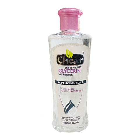 bottle of glycerin rose water chear 