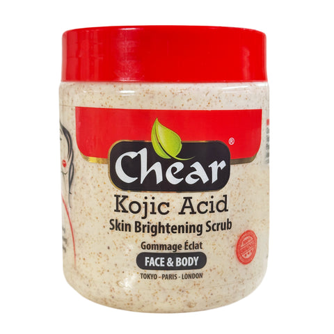 Kojic Acid skin brightening scrub