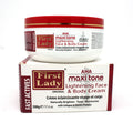 First Lady AHA Maxi Tone Brightening Face & Body Cream 500g | Collagen & Elastin | Moisturising Cream for Uneven Skin Tone & Dull-Looking Skin