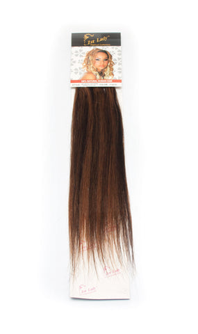 1st Lady Natural Euro Human Hair Blended Clip on Hair Extensions 18" (3Pcs) - Elysee Star