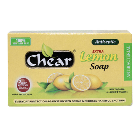 Chear Extra Lemon Antiseptic Face & Body Cleansing Soap