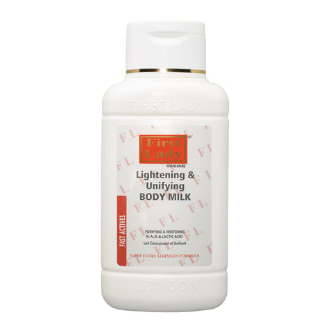 First Lady Fast Actives Lightening & Unifying Body Milk lotion