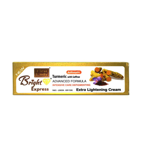 First Lady Bright Express Turmeric with Saffron Extra Lightening Cream (tube) - Elysee Star