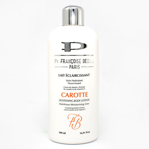 Pr Francoise Bedon carrot lightening body lotion - Elysee Star