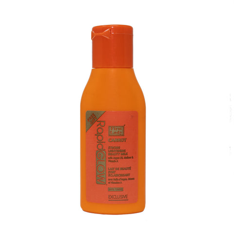 FREE SAMPLE - First Lady Rapid Glow Carrot Strong Lightening Beauty Milk Lotion 30ml