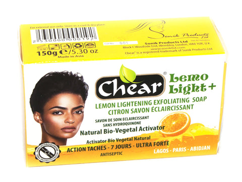 Chear Lemo Light+ Lightening Exfoliating Soap - Elysee Star