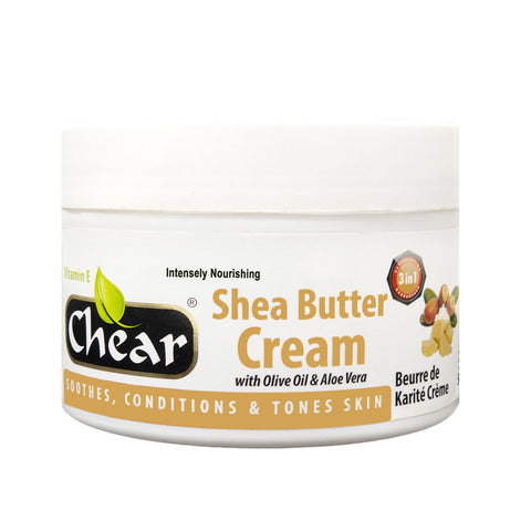 Chear Shea Butter Cream  with Olive Oil & Aloe Vera, hands and body butter