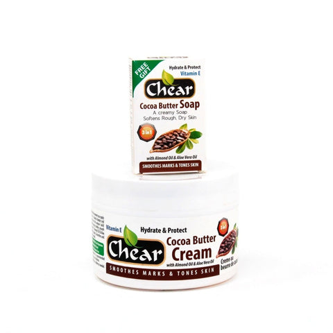Chear Cocoa Butter Cream Deeply Moisturises Hands & Skin - Elysee Star