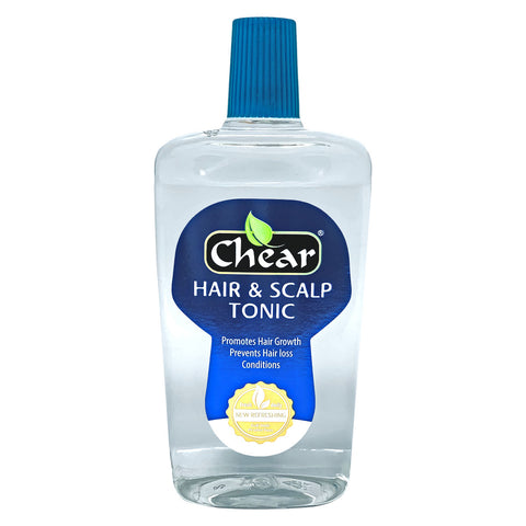 Chear Hair & Scalp Tonic fights dry hair, dry scalp and dandruff.