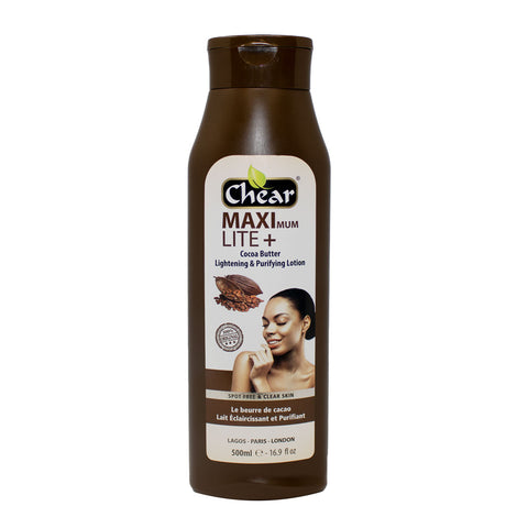 Chear Maximum LITE+ Cocoa Butter Skin Lightening Lotion
