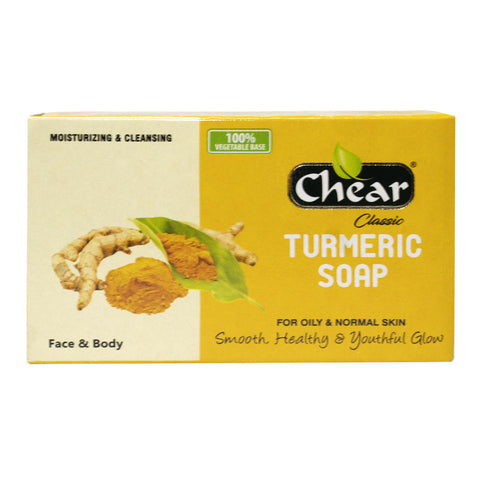 Chear Classic Turmeric Face & Body Soap is designed for Oily & Normal skin