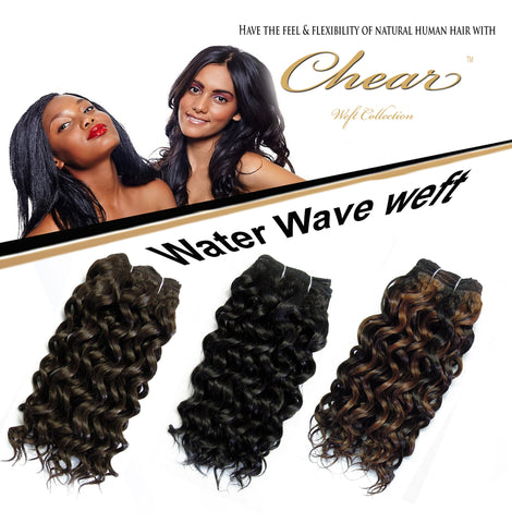Chear Water Wave 14" Blended Human Hair Weft - Elysee Star
