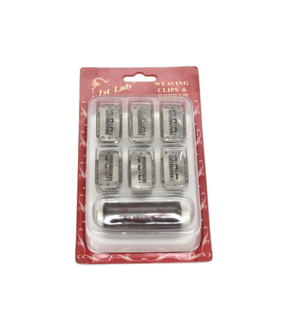 1ST LADY Hair Extension Weaving Thread and Clips Set - Elysee Star