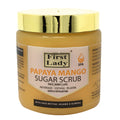 First Lady Papaya Mango Sugar Scrub for Face, Body & Lips