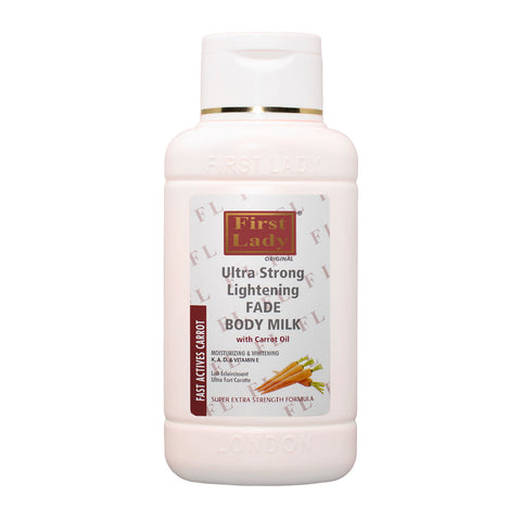 First Lady Fast Actives Ultra Strong Lightening Fade Body Milk With Carrot Oil 
