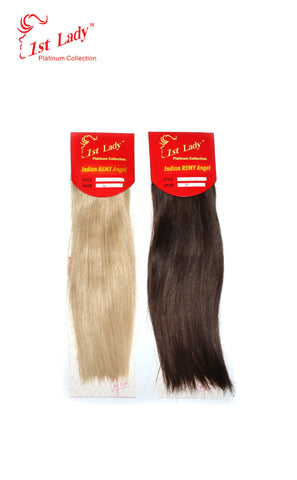 1st Lady Indian Remy Angel Human Hair Weft Extensions  14" - Elysee Star
