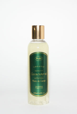 P+50 Cocoa Butter Oil - Elysee Star