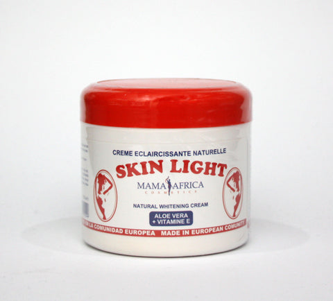 Skin Light Whitening Cream With Aloe Vera + Vitamin E  (Jar) by Mama Africa - Elysee Star